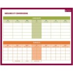 Ardoise effa�able a sec mesures et conversions 265 x 21cm