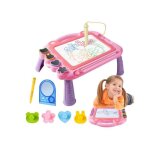 Ardoise magique - a - grande - 2 stylos inclus - 4 tampons - s�curis�e pour enfants