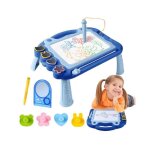 Tableau de dessin magn�tique - ardoise magique - grande avec pieds - blanc - jouets �ducatifs