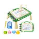 Ardoise magique grande avec pieds - marque - vert - tableau de dessin magn�tique effacable - jouets �ducatifs ...