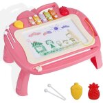 Ardoise magiqueeffaable magnetique peinture tableautableau magntique enfant avec 2 tampons magntiques ...