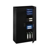 Arebos armoire  dossiers armoire de bureau 140x90x40 2 portes 3 tagres rglables en hauteur serrure ...