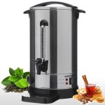 Arebos distributeur de boissons chaudes 20 l en inox avec rglage de temprature 30 - 110c