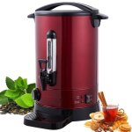 Arebos distributeur de boisson chaudes 950w 68l marmite  vin chaud en inox rglage de la temprature ...