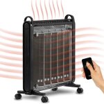 Arebos mica convecteur 2000 w chauffage lectrique chauffage lectrique mobile  conomie dnergie 2 ...