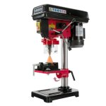 Arebos perceuse  colonne 500 w avec systme dalignement laser rglage de table : 45 degrs ? 0 ? 45 ...