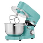 Arebos robot ptissier professionnel 1500w turquoise robot de cuisine multifonction avec fouet batteur ...