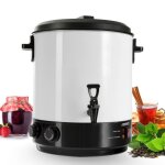Arebos strilisateur et distributeur de boissons chaudes autocuiseur 28 l 1800 w rglage de la temprature ...