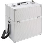 Arebos valise cosmtique 26l sangle de transport incluse 13 compartiments 8 sparateurs 39 x 36 x 23 ...