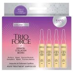 Arganicare trio force ampoule de traitement capillaire 4 ampoules de 10 ml