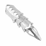 Bagues de dfense - argent - mode punk - style gothique - look rock - pour hommes