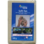 Argile - hobby time - soft - ton blanche - naturelle - mallable - 500g