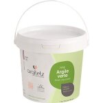 Argiletz pâte dargile verte prête à lemploi 1kg Argiletz pâte dargile verte prête à lemploi 1kg