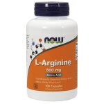 L - arginine 500mg 100 cap standard now foods acides amines - bcaa