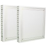 Ariane lot de 2 classeurs blanc 400 pochettes 10x15