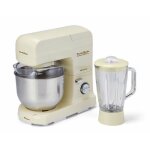Bol mixeur blender - ariete - 1596 - 11 - 42 l - 1500 w - beige - acier inoxydable