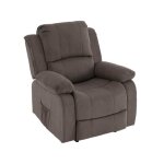 Armand - fauteuil relax électrique en velours côtelé - marron Armand - fauteuil relax électrique en velours côtelé - marron