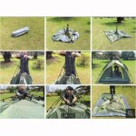 Arm�e verte imperm�able ext�rieur automatique 2 personne double couche camping instantan� tente familiale ...