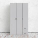 Dmora - grande armoire polyvalente suzette 1158 x 495 x 2004 cm blanche panneau effet bois Dmora - grande armoire polyvalente suzette 1158 x 495 x 2004 cm blanche panneau effet bois