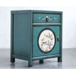 Armoire asiatiquecommode petite armoire de nuit orientale table de chevet chinois petite commode vintage ...