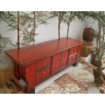 Armoire buffet chinois lowboard asiatique commode tv oriental style vintage Armoire buffet chinois lowboard asiatique commode tv oriental style vintage