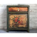 Armoire de chambre de style asiatique petite armoire de nuit oriental table de chevet chinois petite ... Armoire de chambre de style asiatique petite armoire de nuit oriental table de chevet chinois petite ...