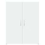 Armoire � dossier blanc - lemon� armoire de classement multi - rangement - blanc - 60x32x775cm - bois ...