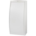 Armoire informatique galbée 6 niches serrure l 80. 5 h 171. 5 p 59. 3 cm - blanc - l 80. 5 x l 59. 3 ... Armoire informatique galbée 6 niches serrure l 80. 5 h 171. 5 p 59. 3 cm - blanc - l 80. 5 x l 59. 3 ...