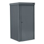 Armoire de jardin - axi - hector premium 1300l - acier galvanis - gris - robuste et spacieux