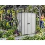 Keter armoire de jardin high store + polyvalent et durable en résine style bois résistant gris - 1400l ... Keter armoire de jardin high store + polyvalent et durable en résine style bois résistant gris - 1400l ...