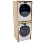 Armoire pour lave - linge adapt�e aux lave - linge et s�che - linge 66 x 180 x 65 cm