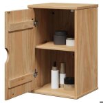 Armoire murale de salle de bain - armoire de sol - meuble de rangement et d�tag�re otta 35x30x55 cm bois ...