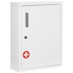 Kleankin - armoire à pharmacie - acier - 40x15x53. 5cm - blanc Kleankin - armoire à pharmacie - acier - 40x15x53. 5cm - blanc