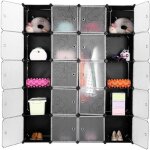 Armoire portable penderie modulable 20 cubes yoleo - rangement plastique pour vêtements chaussures jouets ... Armoire portable penderie modulable 20 cubes yoleo - rangement plastique pour vêtements chaussures jouets ...