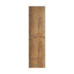 Armoire de rangement angela hauteur 150 cm f. oak - meuble de rangement haut placard armoire colonne Armoire de rangement angela hauteur 150 cm f. oak - meuble de rangement haut placard armoire colonne