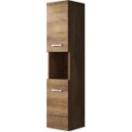 Armoire de rangement de montreal hauteur : 131 cm lefkas - meuble de rangement haut placard meuble de ...