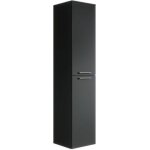 Armoire de rangement saturnus - noir - hauteur 130 cm - meuble de rangement haut placard armoire colonne ... Armoire de rangement saturnus - noir - hauteur 130 cm - meuble de rangement haut placard armoire colonne ...