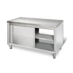 Armoire de travail 14 m professionnelle - avec passe - plat - - equipementpro