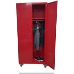 Armoire vestiaire metallique stile industriel avec roues dim. cm 90x40x190cm Armoire vestiaire metallique stile industriel avec roues dim. cm 90x40x190cm