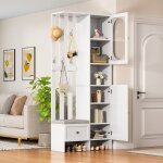 Armoire85x335x2002 placardsarmoire de rangementensemble armoiremeuble dentr�eporte - manteau avec banc ...