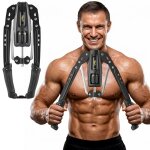 Armtrainer hydraulique r�glable 10 - 200 kg?appareil de musculation pour �paules pectoraux et avant - ...