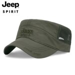 Army green - jeep ? chapeau plat pour hommes d&âge moyen et vieux pare soleil respirant torre casquette ... Army green - jeep ? chapeau plat pour hommes d&âge moyen et vieux pare soleil respirant torre casquette ...