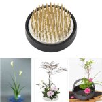 Arrangement de fleurs rondes pin ikebana kenzan d�coration florale outil de classement fixe (diam. 50mm) ...