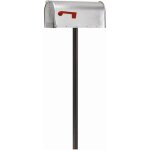 Support vertical pour bote aux lettres - arregui - e2112 - acier - noir - 144 cm