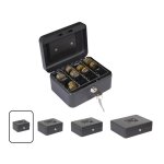 Caisse  monnaie - arregui - c9614 - eur - acier - portable - compartiment pices