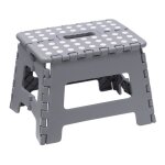 Arregui tb - 022 - g tabouret pliant multiusage marchepied 22 cm de hauteur gris