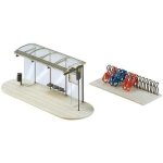 Arrt de bus city compact n - faller - modle compact pour ville - maquette  lchelle n