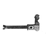 Arr�t de volet t�te de berg�re � sceller longueur 140 mm brut - jardinier massard - m - 212141