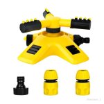 Arroseur de pelouse arroseur de jardin rotation automatique r�glable � 360 degr�s syst�me darrosage de ...