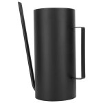 Arrosoir - long bec - acier inoxydable - 1. 5l - int�rieur et jardin - noir